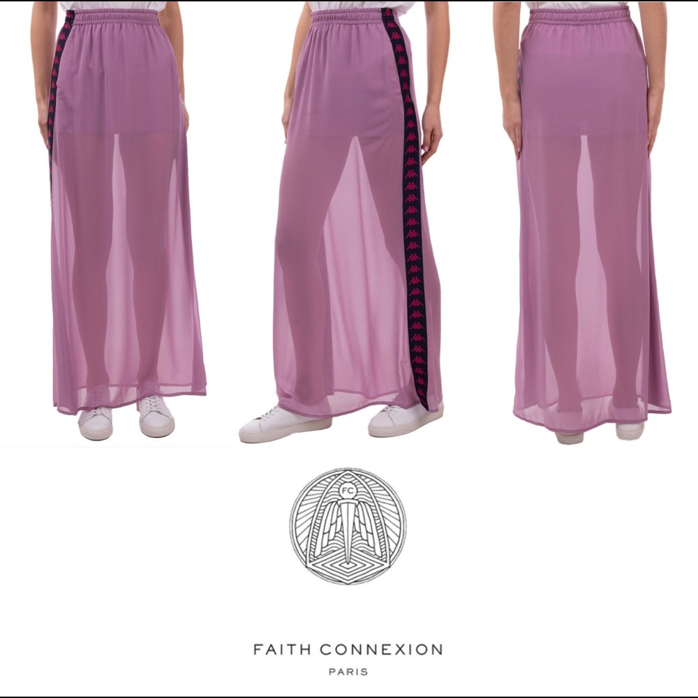 FAITH CONNEXION X KAPPA Maxi Skirt • Size S